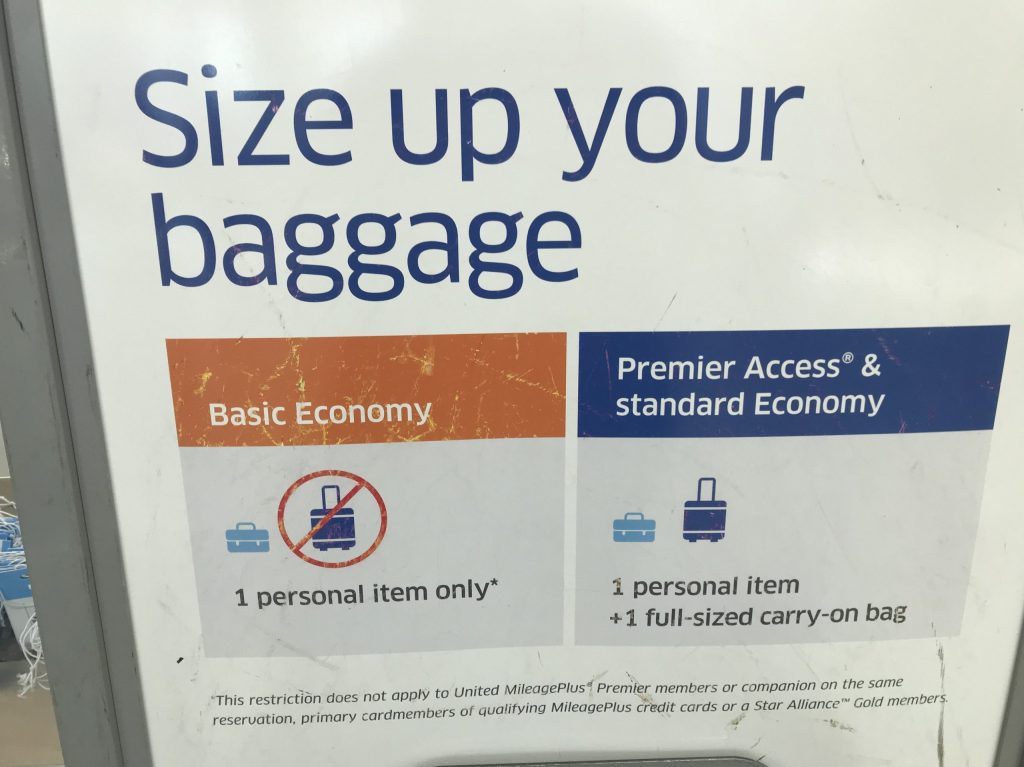 Size Up Your Baggage