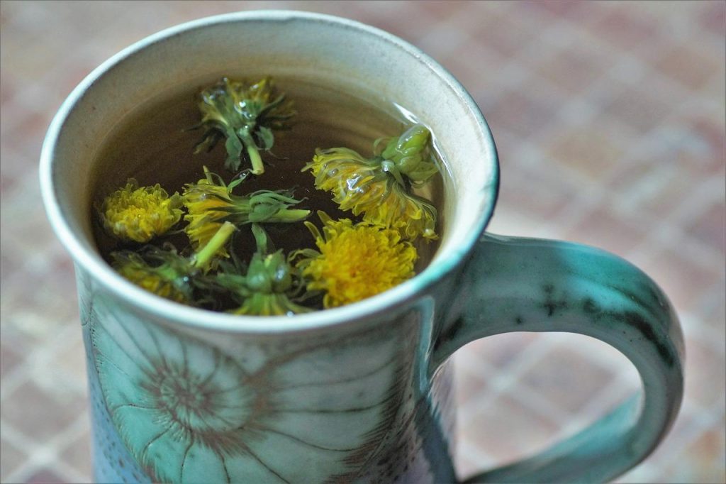 Canning Sunshine: Dandelion Flower Tea